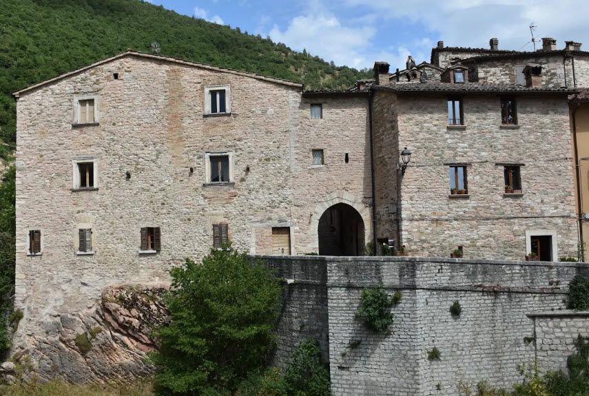 Castle Brancaleoni of Piobbico, Italy